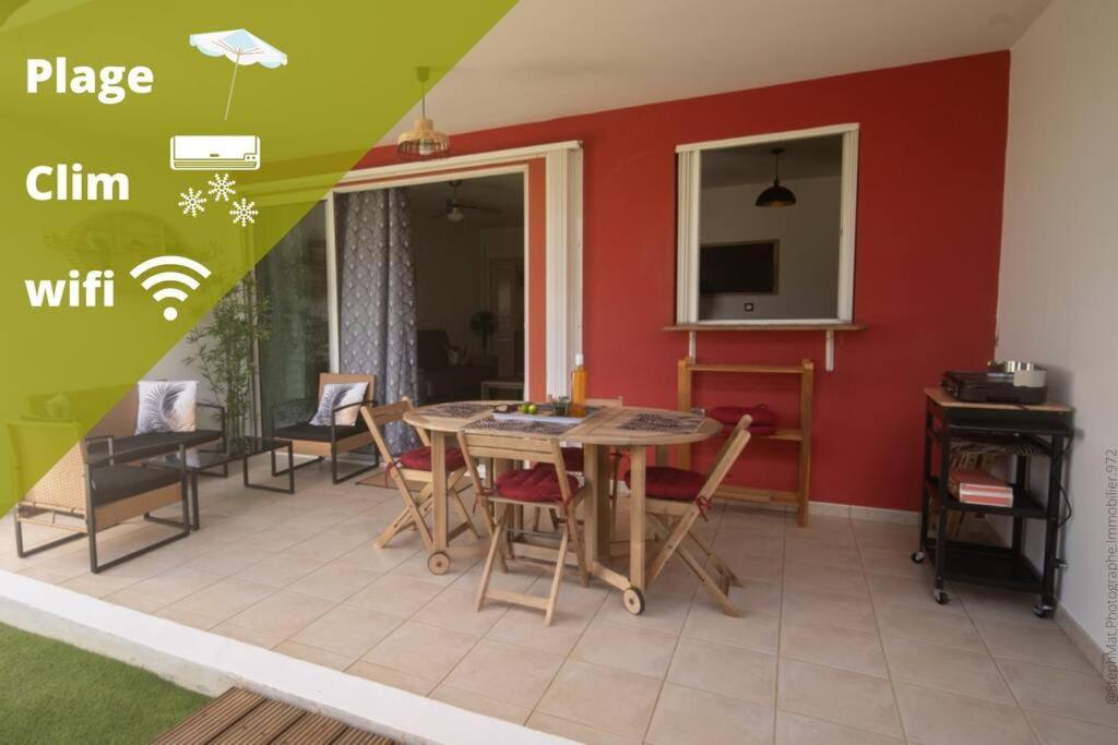 Spacieux T2 Avec Exterieur : Chez Thomas Les Trois-Ilets Exterior photo